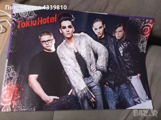 токио хотел плакат tokio hotel 