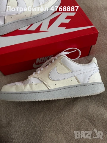 Nike Court Vision Lo NN , снимка 4 - Кецове - 53875562