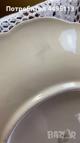 Антична рядка чиния Бавария, снимка 7 - Други ценни предмети - 50678644