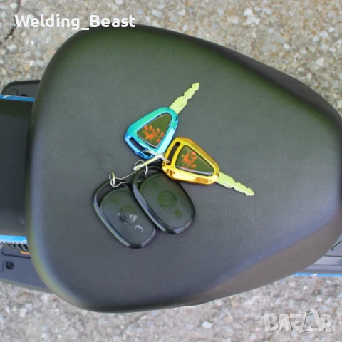 Електрическо колело-мотопед SG Super Crown 750W / 48V / 15Ah - Blue, снимка 3 - Мотоциклети и мототехника - 51284480