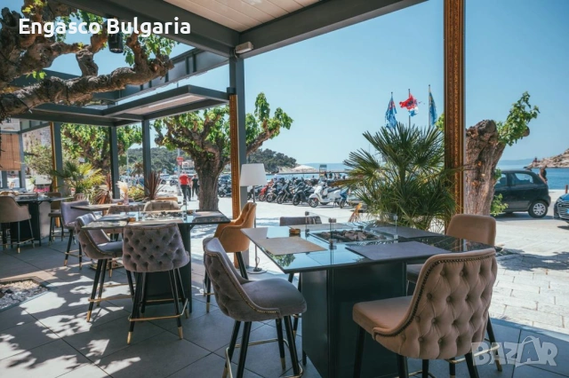 Модерна дизайнерска маса - Огнена маса Engasco Slava Low, снимка 6 - Маси - 53798826