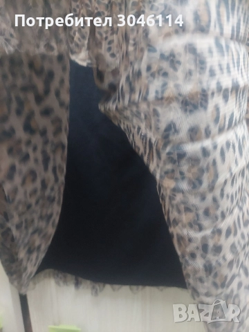 тигрова пола тюл, снимка 4 - Поли - 51583940