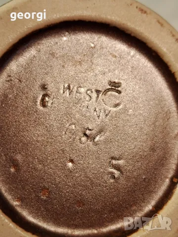 немска керамична колекционерска халба 25/4, снимка 8 - Колекции - 50235502