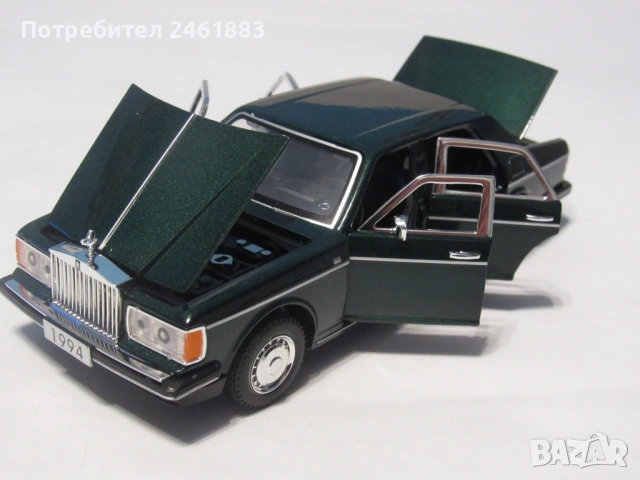 1/32 Rolls-Royce Silver Spur 1994 метална колекционерска количка 