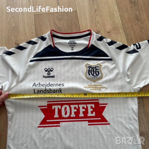 Hummel AGF Aarhus футболна тениска Дания колекционерска 21/22, снимка 3 - Футбол - 54167626