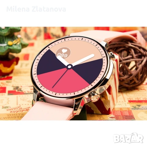 Чисто нов дамски смарт часовник/ smartwatch V23, снимка 3 - Смарт гривни - 54131937