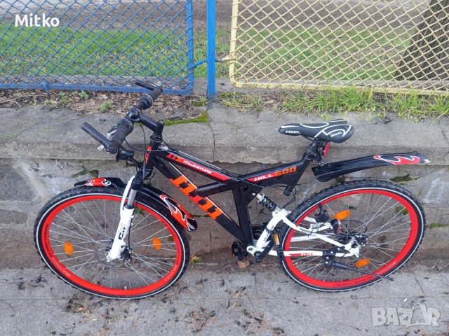 28 цола алуминиев велосипед с 21 скорости усилени капли амортисьори предни и задни дискови спирачки , снимка 6 - Велосипеди - 52928735