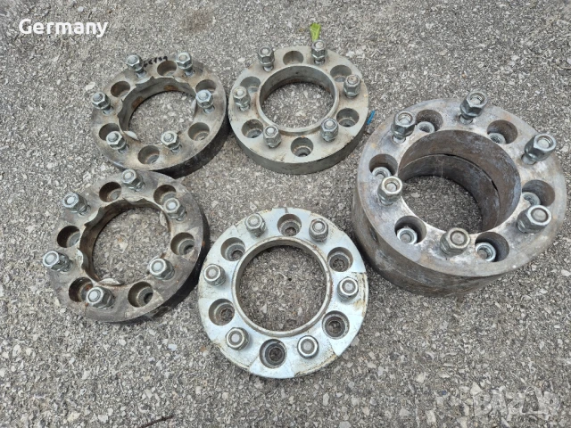 фланци за toyota landcrueser mitsubishi pajero  30mm 50mm  6x139, снимка 5 - Части - 50463340