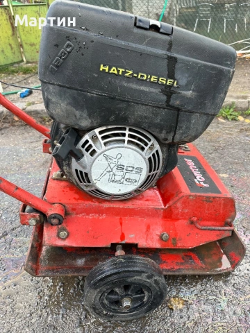 Hatz дизелова трамбовка 