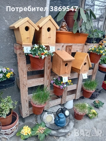 Къщички за птици, снимка 8 - Декорация за дома - 54168607