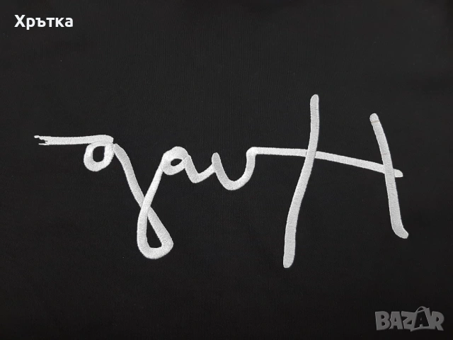 Hugo Boss Dangfall - Оригинален мъжки суитшърт размер M, снимка 6 - Суичъри - 53928034