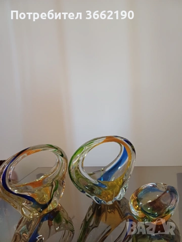 Мурано сет, снимка 2 - Антикварни и старинни предмети - 53878994