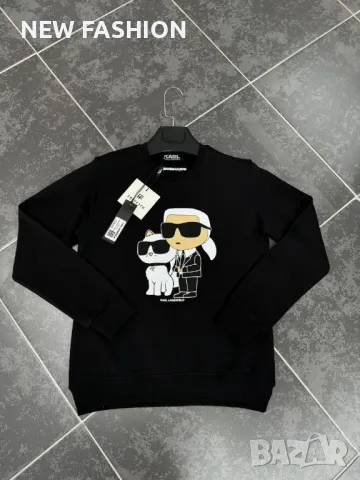 Дамски Памучни Блузи : S-XL : MONCLER: KARL LAGERFELD : CALVIN KLEIN :, снимка 3 - Блузи с дълъг ръкав и пуловери - 47449014