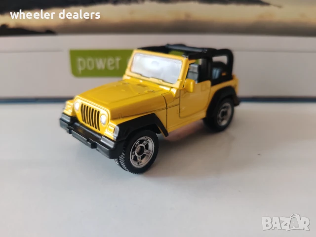 Метална количка Siku Jeep Wrangler в мащаб 1:55