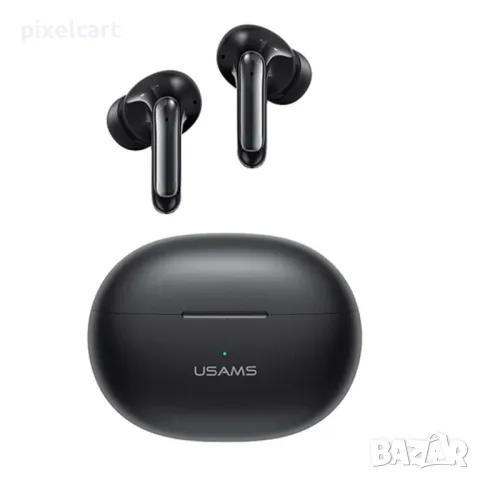 Черни безжични слушалки USAMS XD19, снимка 1 - Bluetooth слушалки - 48053393