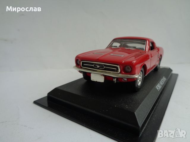 1:43 FORD MUSTANG КОЛИЧКА ИГРАЧКА МОДЕЛ, снимка 2 - Колекции - 45447372