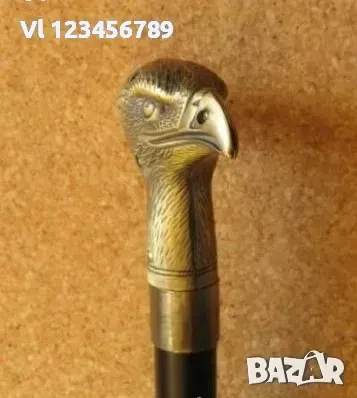 Бастун със скрит кинжал - копие на модел от 1860, снимка 3 - Ножове - 50760020