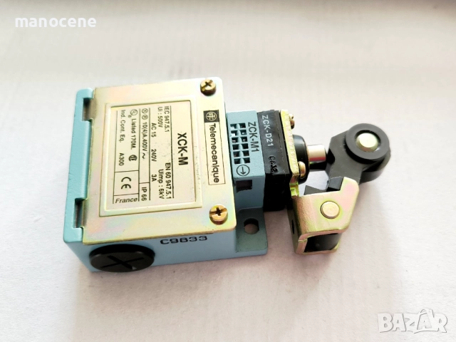 Краен изключвател TELEMECANIQUE SENSORS XCK M121, снимка 3 - Резервни части за машини - 52073647