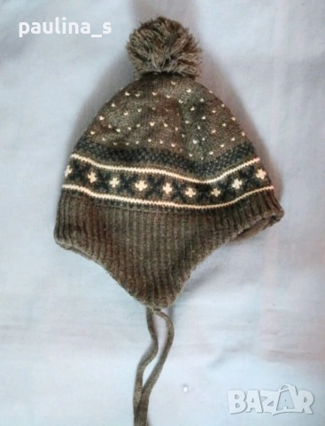 Три различни броя / Топла пухкава ушанка с поларена подплата , снимка 5 - Шапки - 35511933