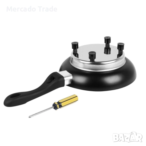 Електрически тиган за кола Mercado Trade, 12V, 150W, Черен, снимка 4 - Газови котлони - 51509571