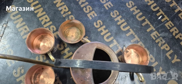 Меден чайник , снимка 4 - Антикварни и старинни предмети - 53004071