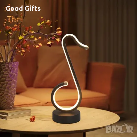LED Настолна Лампа, Музикална нота, Музикална, RGB