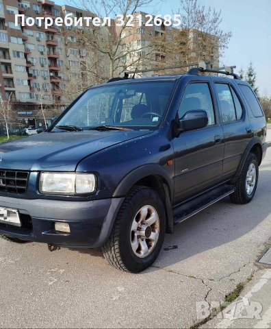 Опел Фронтера, 4х4, 2.2 TDI, Тъмно син металик, 2000г. , снимка 3 - Автомобили и джипове - 53697661