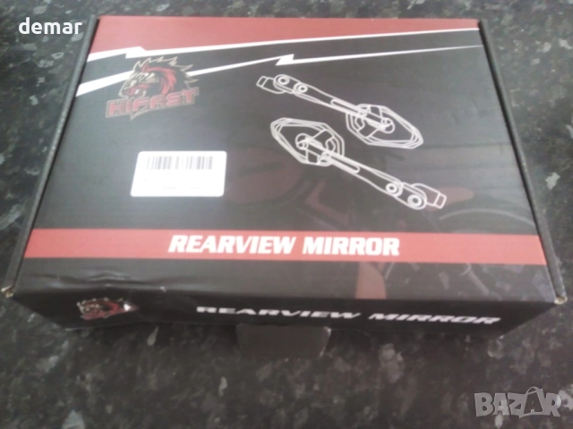 YUBOZDZQ Огледала за мотоциклети, Огледало за обратно виждане от карбон с антирефлексно покритие, снимка 8 - Аксесоари и консумативи - 51732745