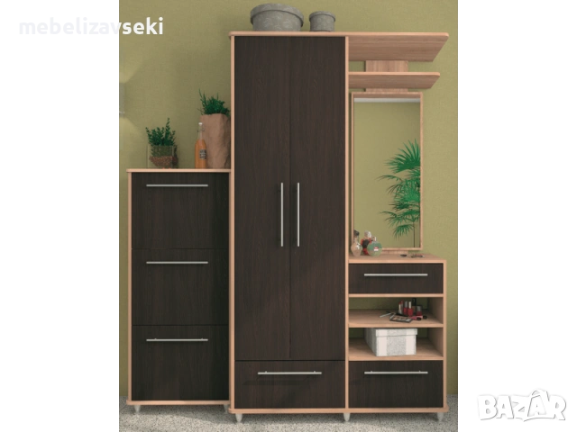 Ново! Портманто NIAGARA (венге магия/дъб сонома), снимка 2 - Портманта - 36714731