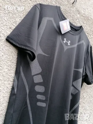 Продавам чисто нова черна тениска Under Armour , снимка 9 - Тениски - 48237169