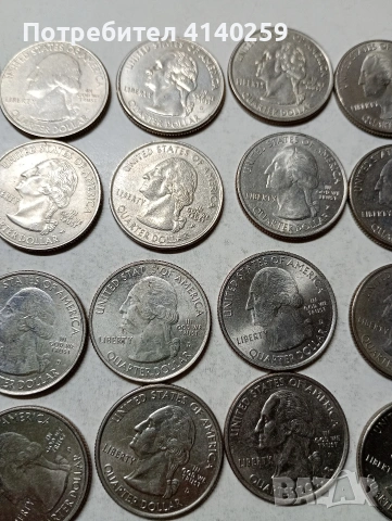 САЩ МОНЕТИ 1/4 КУОРТЪР ДОЛАР , снимка 5 - Нумизматика и бонистика - 54049581