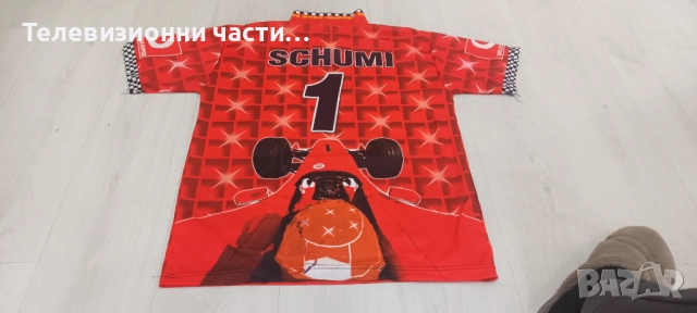 Винтидж ретро тениска Михаел Шумахер Michael Schumacher Schumi #1 World Champion Световен Шампион , снимка 10 - Тениски - 52061367