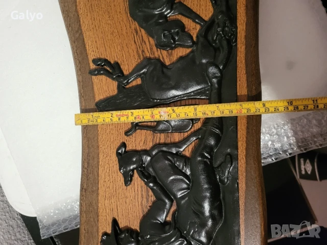 Метални релефни картини с дървени рамки, снимка 7 - Декорация за дома - 50569008