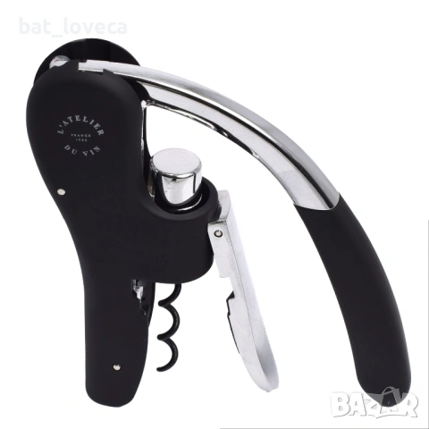 Тирбушон L'atelier Du Vin Coffret Du Sommelier, комплект с фолиорезач и тапа за декантиране, снимка 2 - Прибори за хранене, готвене и сервиране - 53746657