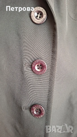 Черно дамско сако MADELEINE, снимка 4 - Якета - 54119031