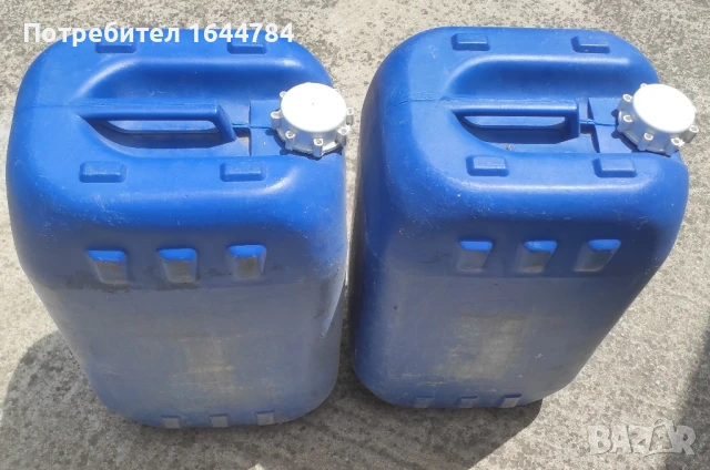 Пластмасови туби по 25 литра