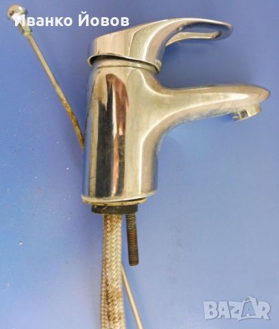 Смесител стоящ за мивка, Видима, керамичен механизъм, употребяван, снимка 7 - ВИК - 45218702