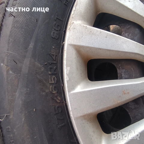 4Х98 Фиат джанти с летни гуми ДОТ 2323, снимка 5 - Гуми и джанти - 53941054