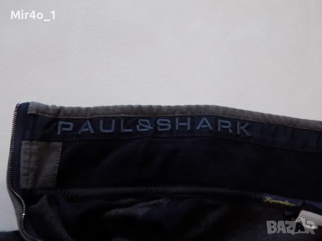 пуловер paul & shark wool блуза фанела худи горнище суичър елек мъжки вълнен оригинален XXL, снимка 4 - Пуловери - 49263977