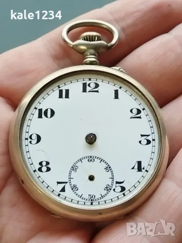 Швейцарски джобен часовник. Vintage pocket watch. Swiss made. , снимка 1 - Антикварни и старинни предмети - 48014240