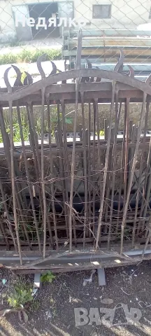 Интериорна ограда,ковано желязо на 200 години, снимка 7 - Антикварни и старинни предмети - 50364083