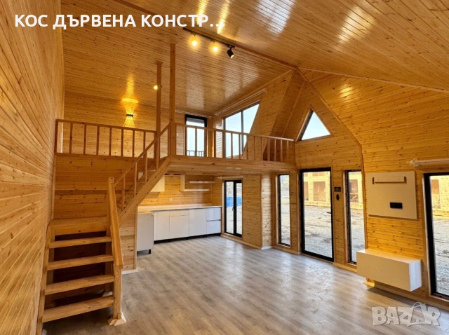 СГЛОБЕНА ДЪРВЕНА КОНСТРУКЦИЯ дървени къщи и вили, снимка 13 - Монтажи - 54284561