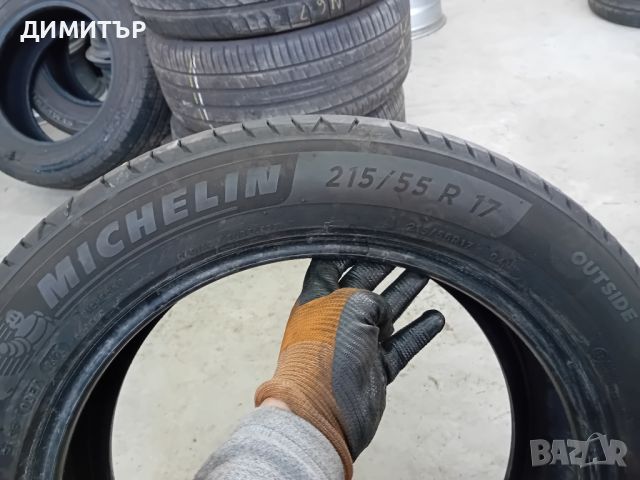 4бр.летни гуми Michelin 215 55 17 dot2421 цената е за брой!, снимка 6 - Гуми и джанти - 45875323