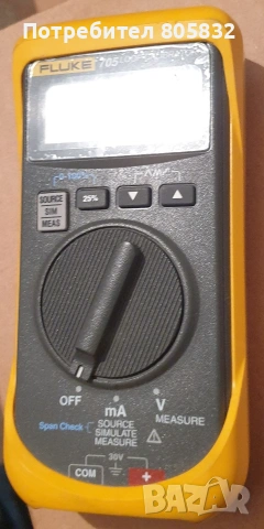 Fluke 705 Процесен Калибратор 4-20 mA