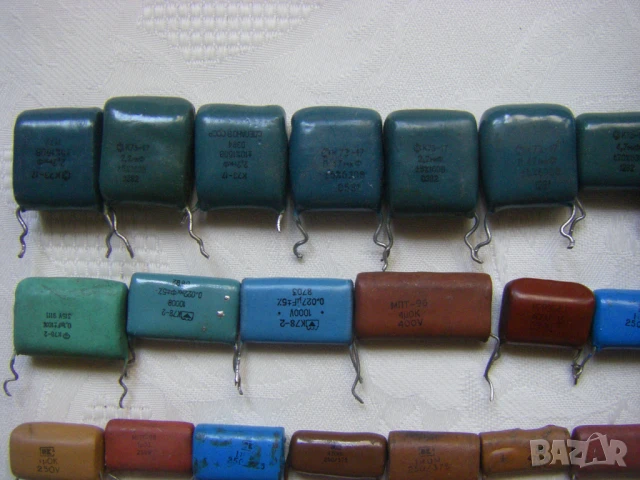 Руски и български керамични кондензатори , снимка 3 - Друга електроника - 51042034