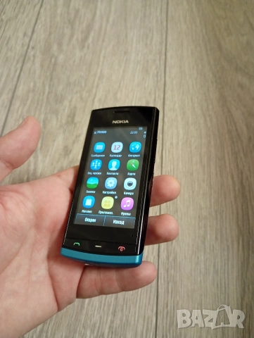 Nokia 500 Blue and Black БГ меню, снимка 3 - Nokia - 53297456