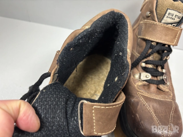 Здрави зимни Боти, тип Кубинки „Big Star Shoes Rocked Boot“, снимка 16 - Мъжки боти - 54090321