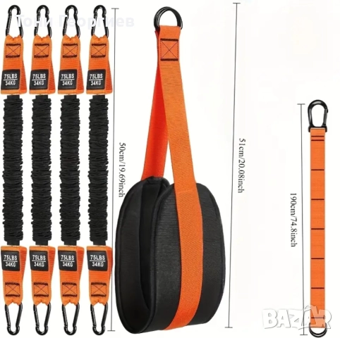 Ластици за набирания и тренировки., снимка 5 - Фитнес уреди - 52214869