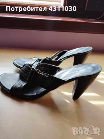 Дамски чехли естествена кожа  G-Star Raw 40 номер, снимка 4 - Чехли - 53808591