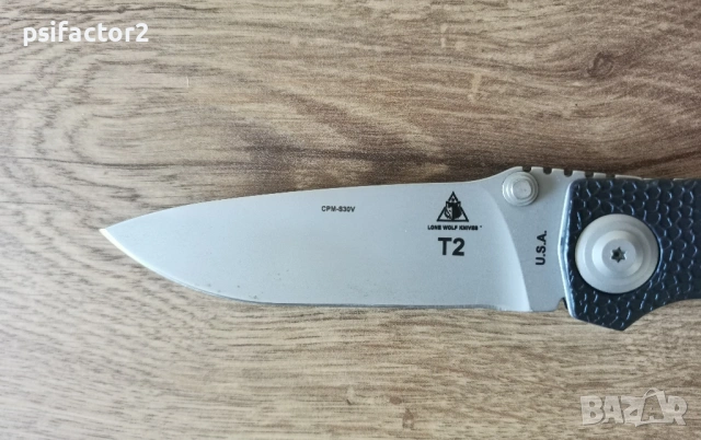 Американски тактически нож Lone Wolf Harsey T2 Ranger, снимка 3 - Ножове - 53816604
